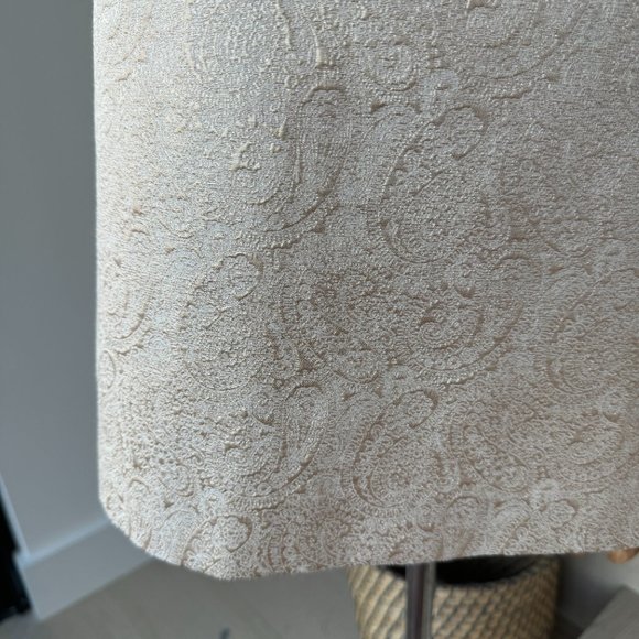 Banana Republic Gold Brocade Mini Skirt sz 4 - Picture 4 of 11